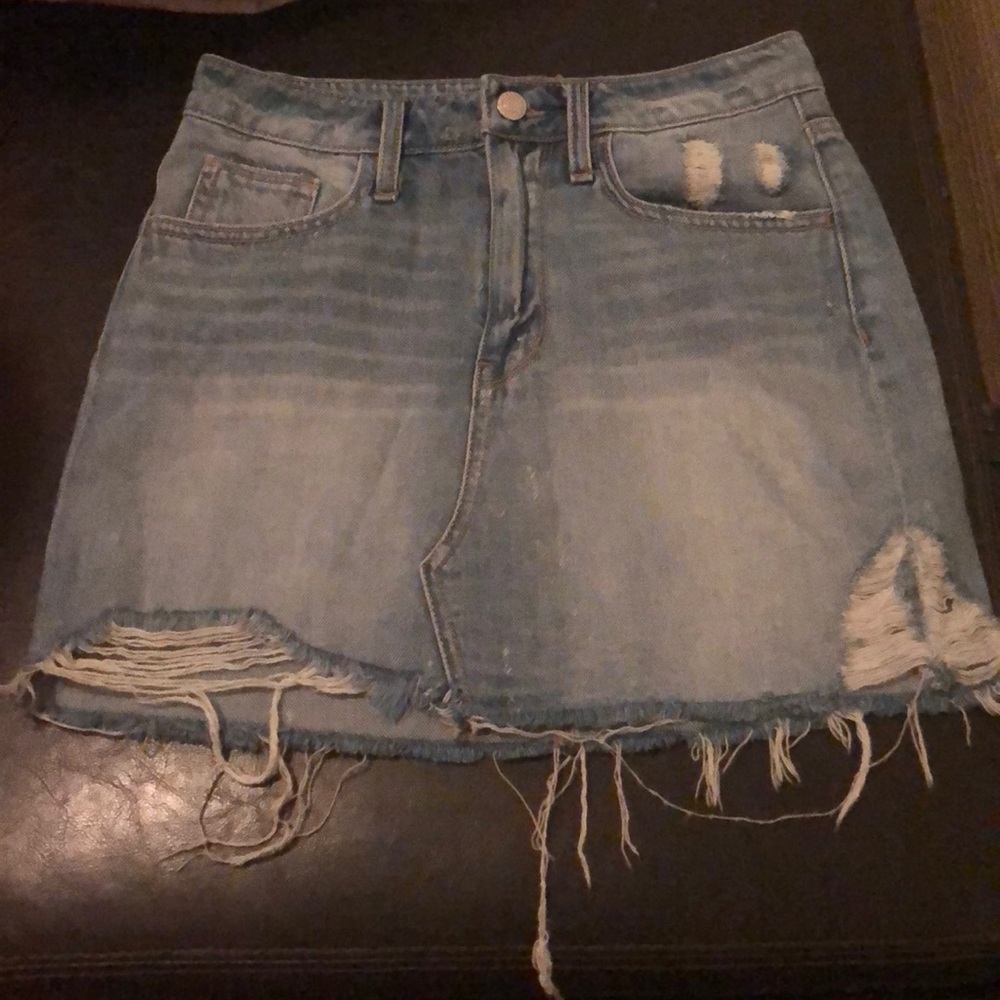 Daytrip denim skirt